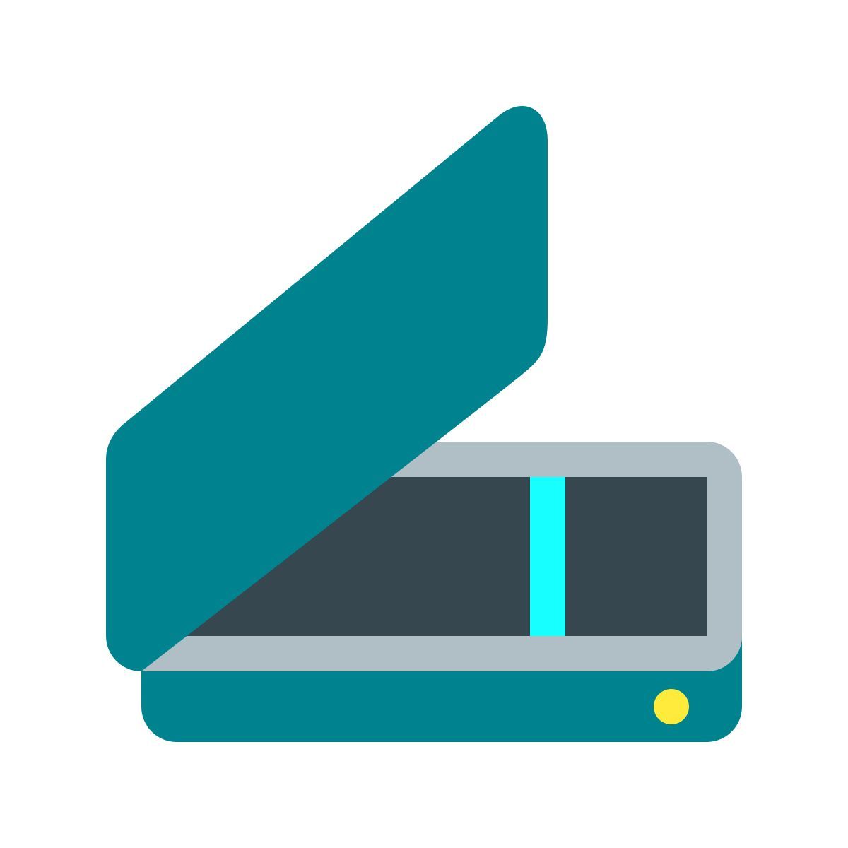 color style scanner icon