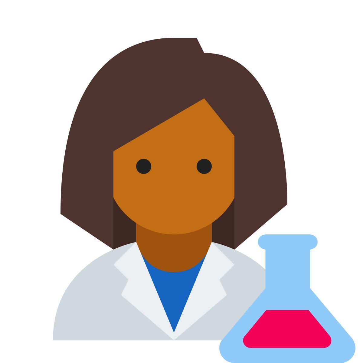 color style 科学家女性皮肤类型 5 icon