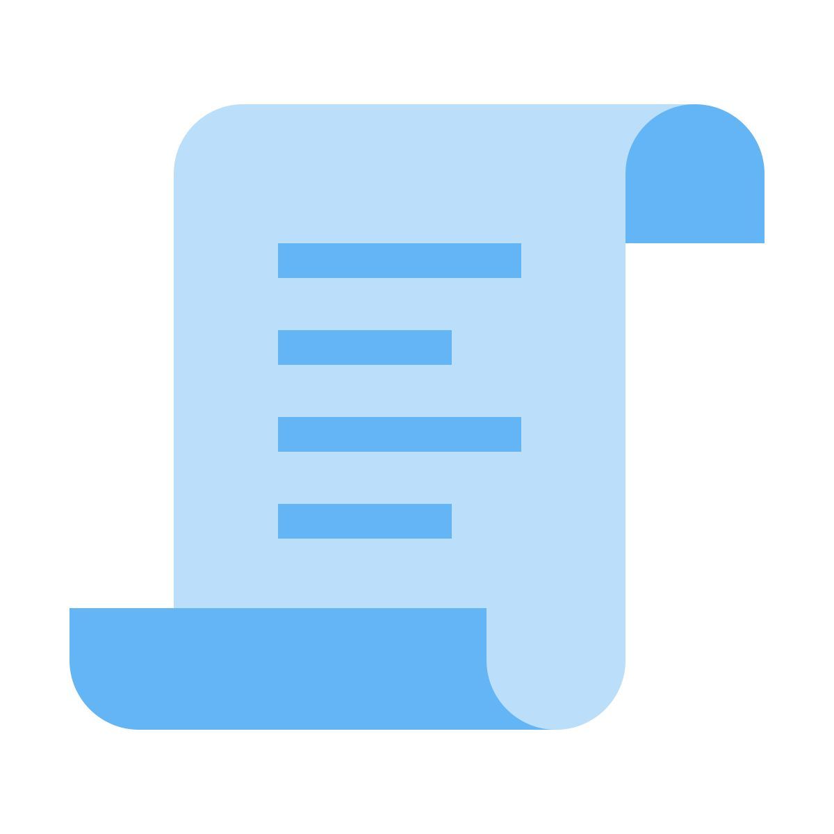 color style scroll icon