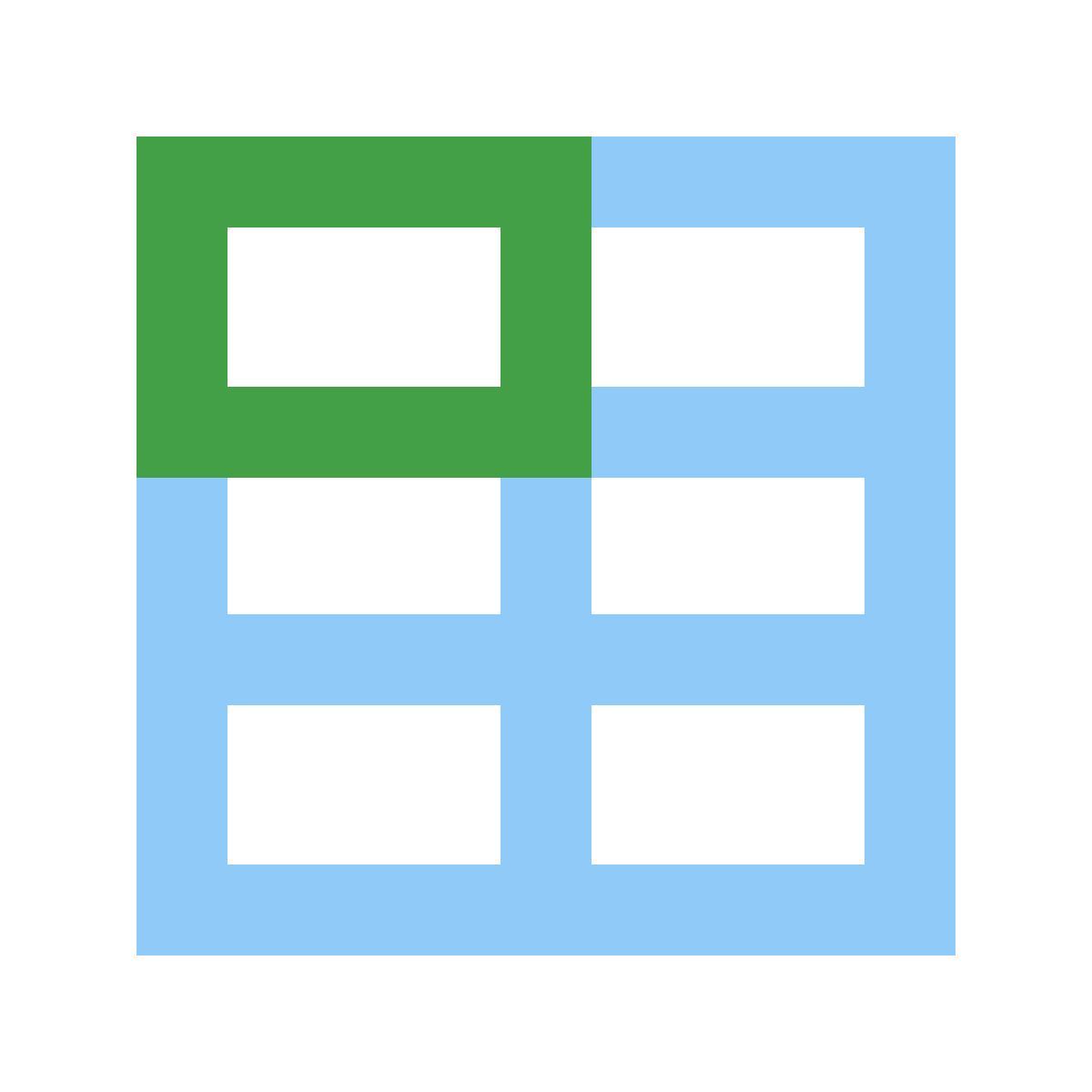 color style 选择单元格 icon