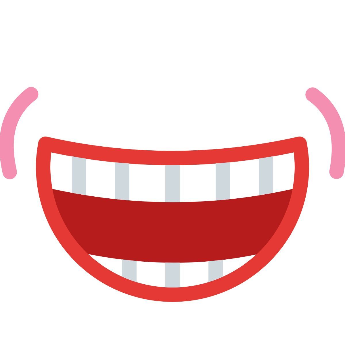 color style boca sorridente icon