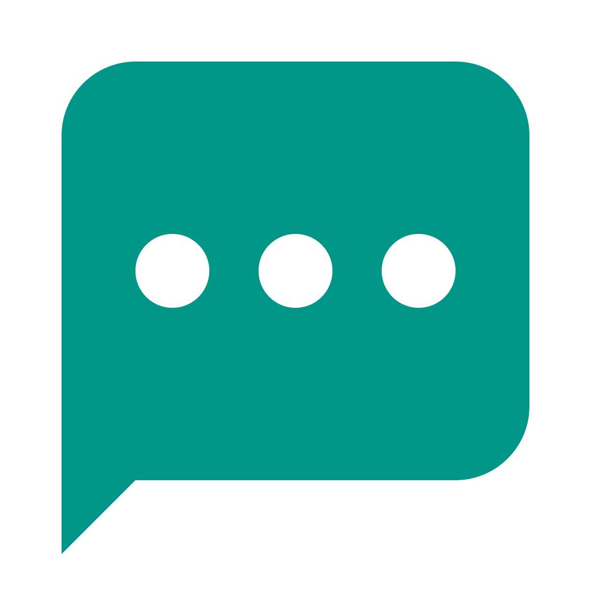 color style sms icon