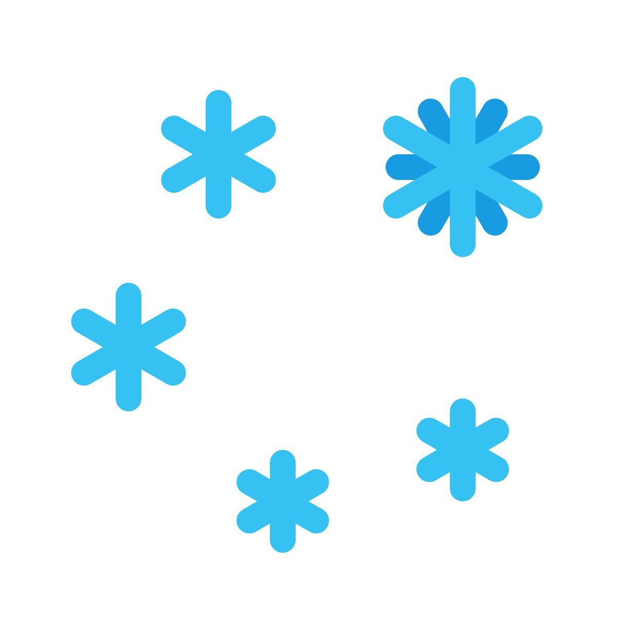 color style 눈 폭풍 icon