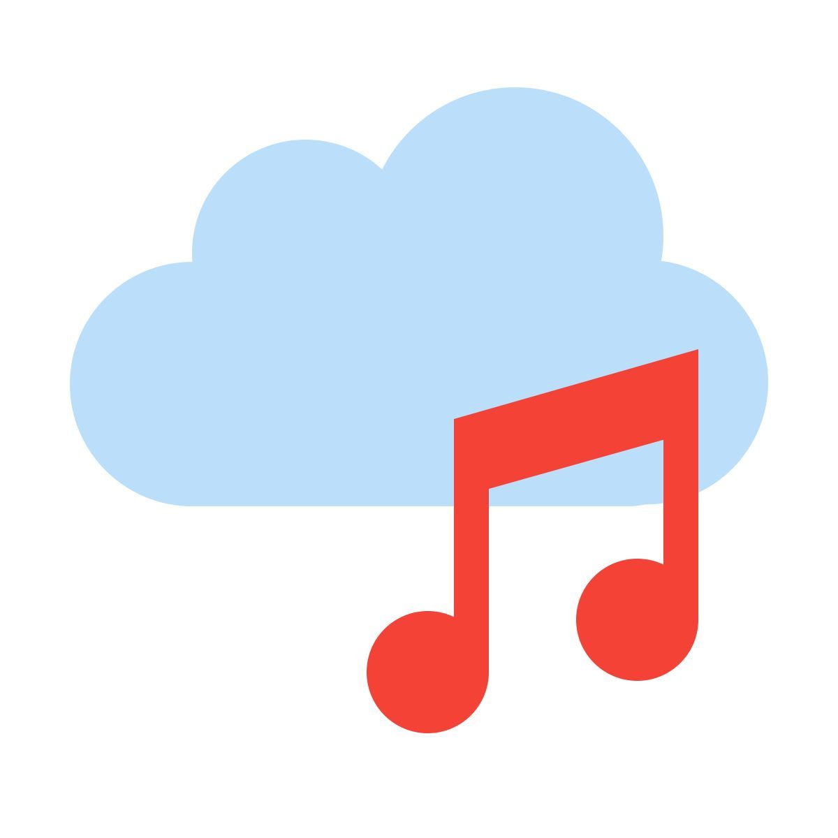 color style 건전한 클라우드 icon