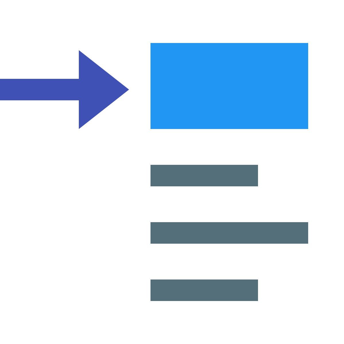 color style 단락 앞 공백 icon