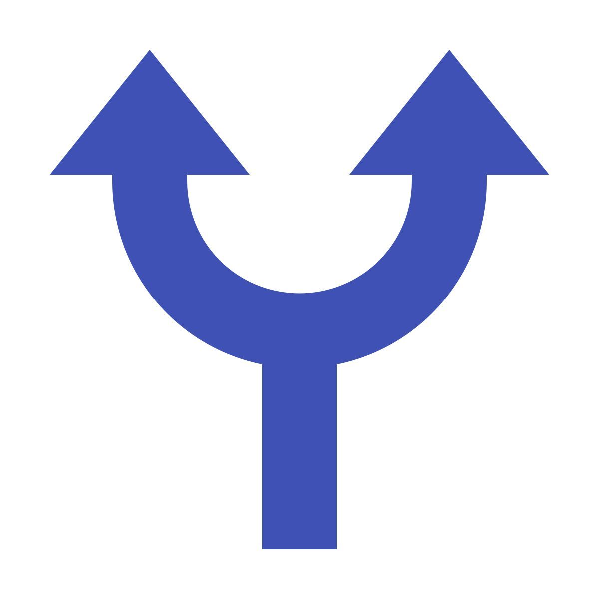 color style split icon