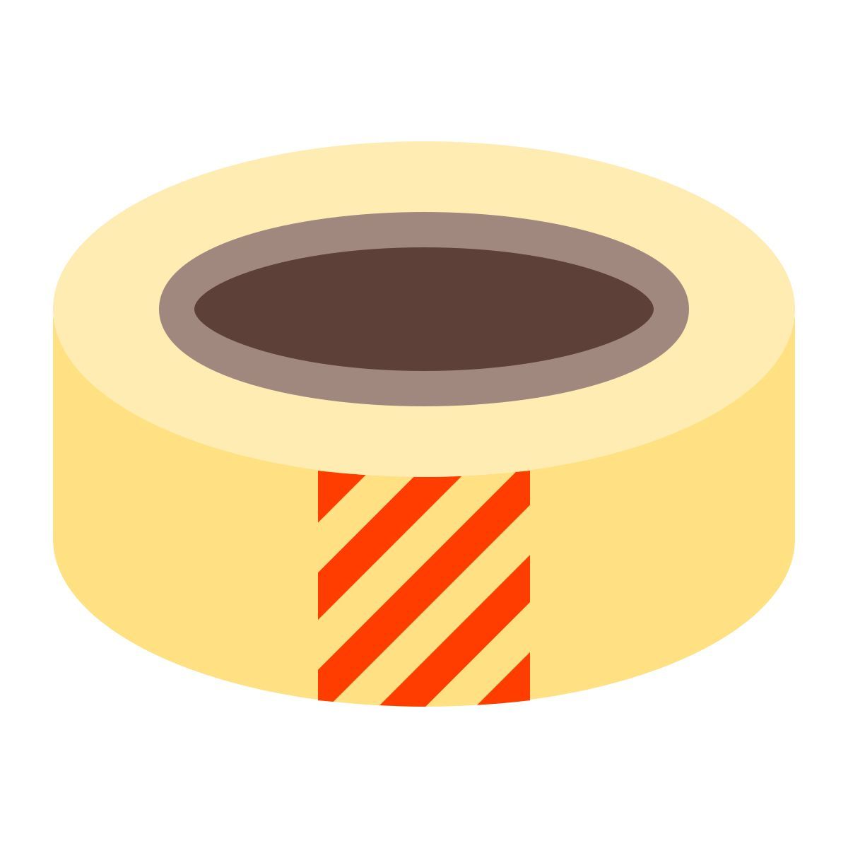 color style scotch tape icon