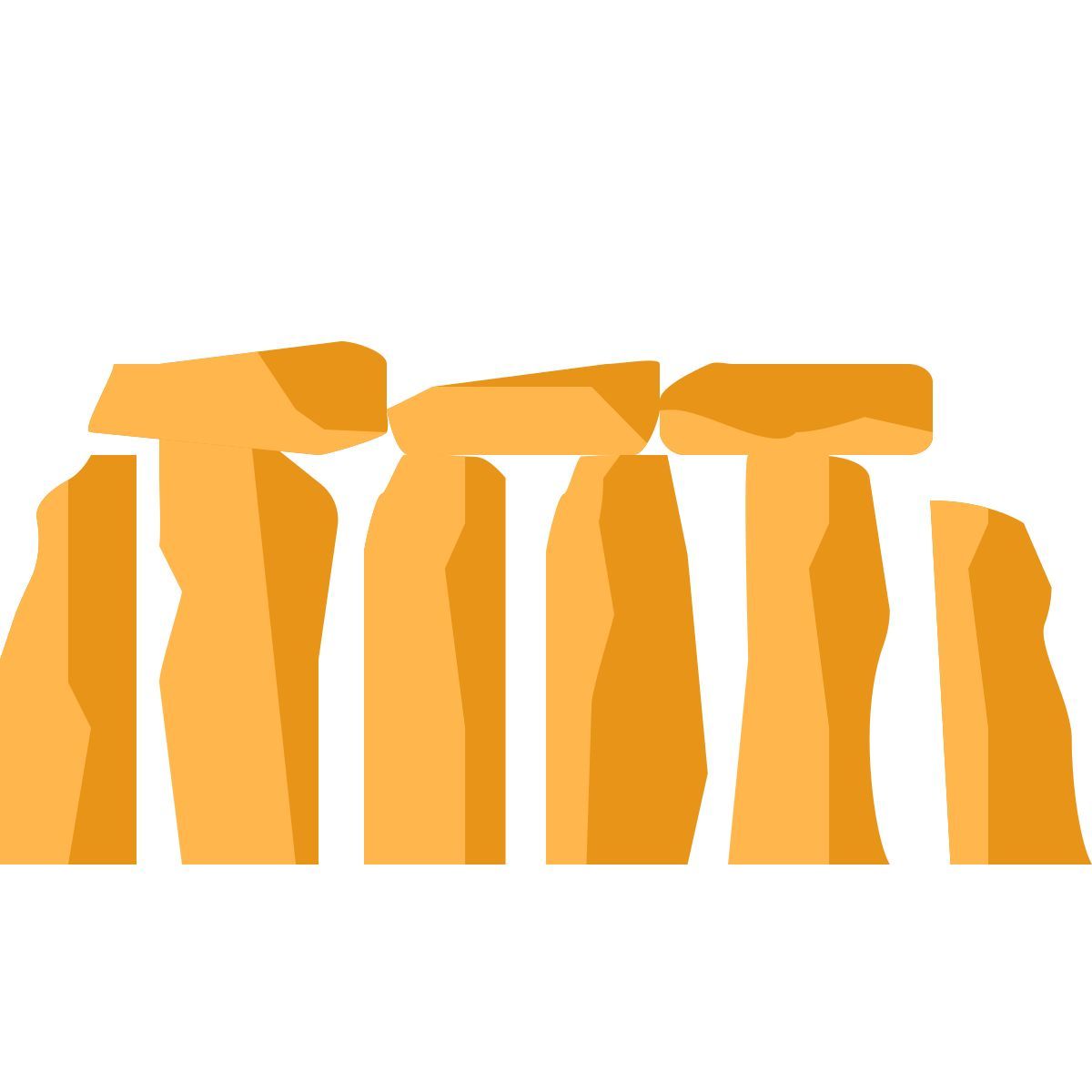 color style stonehenge icon