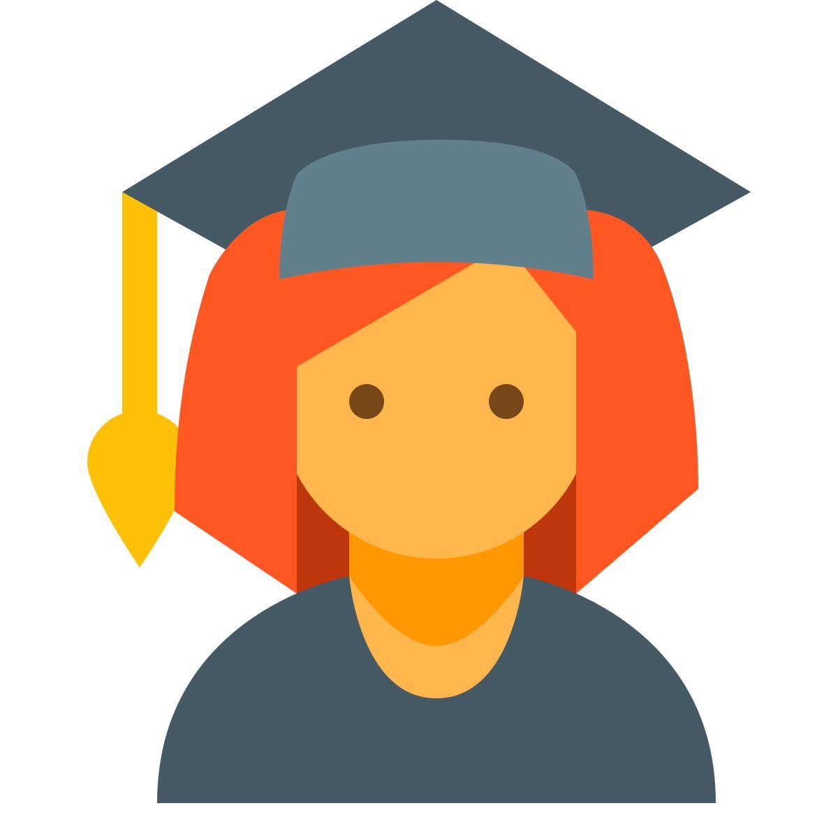 color style graduate icon