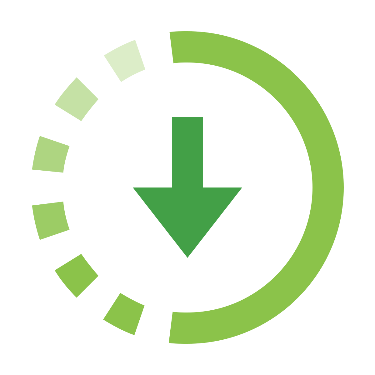 color style submit progress  v3 icon