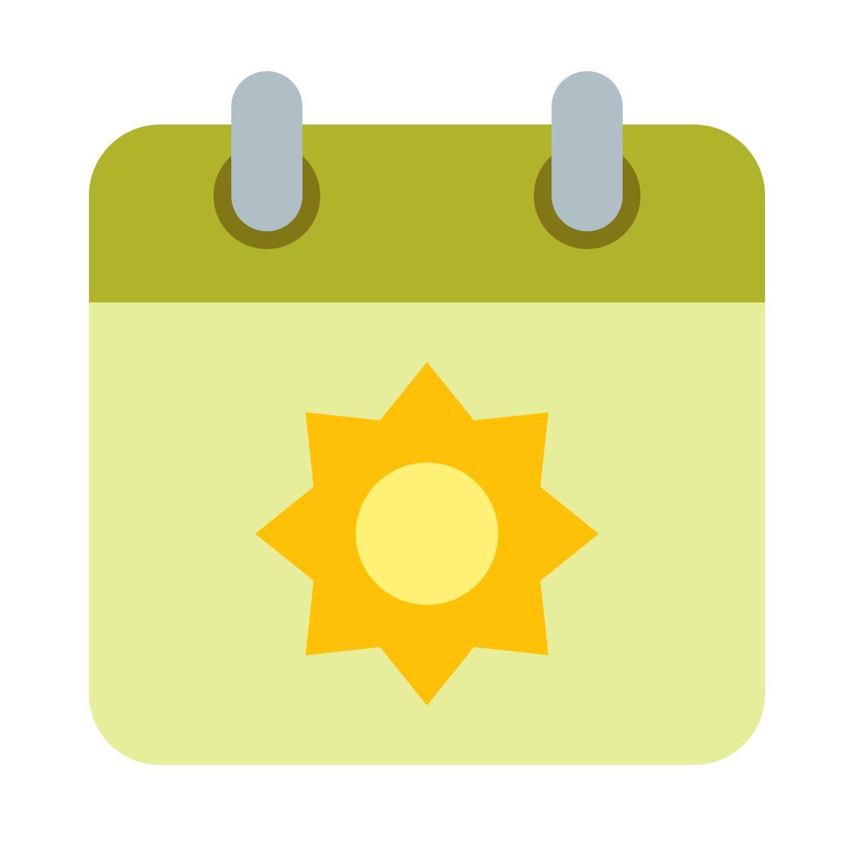 color style summertime icon