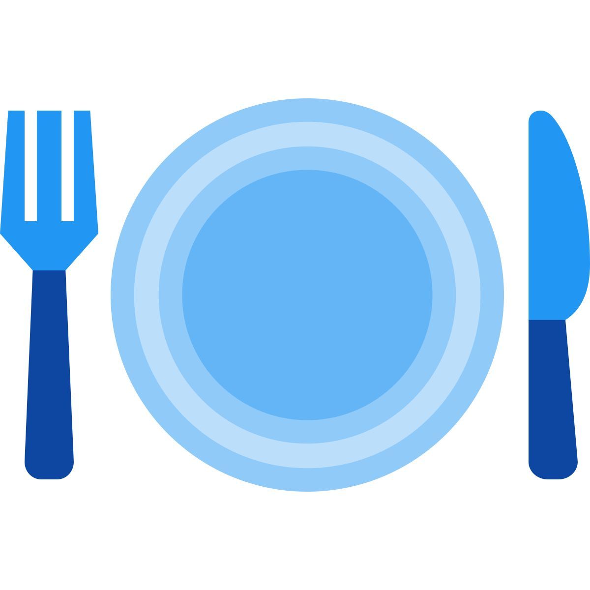 color style 餐具 icon