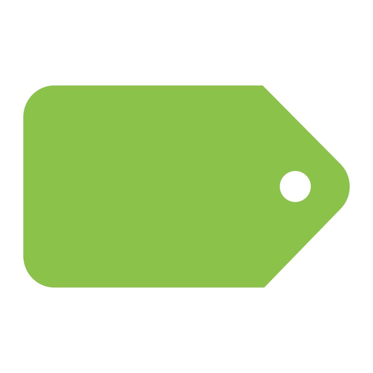 color style étiquette icon