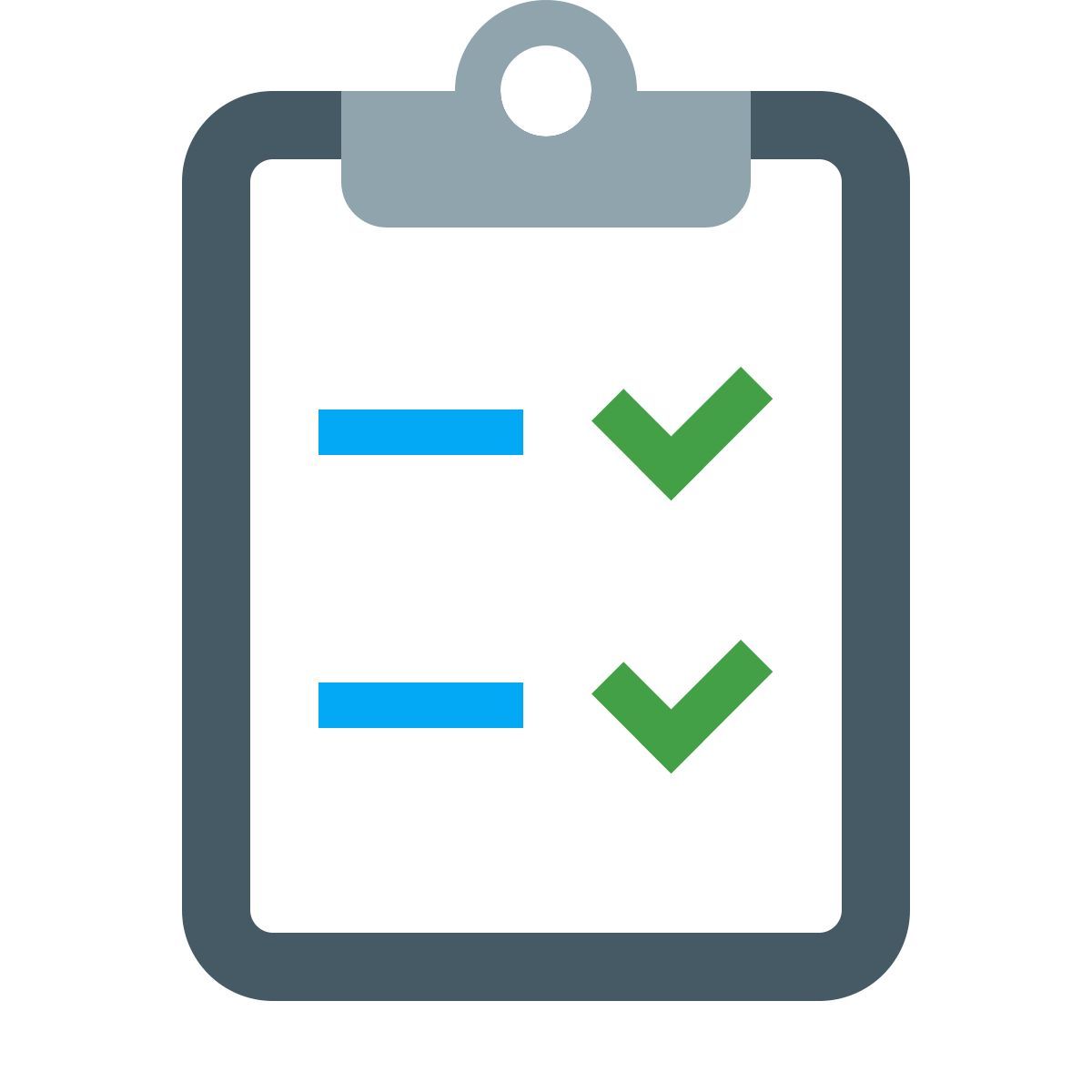 color style checkliste icon