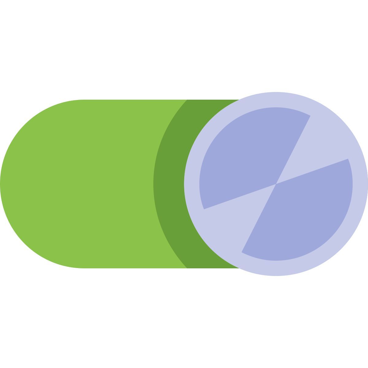 color style schalter an icon