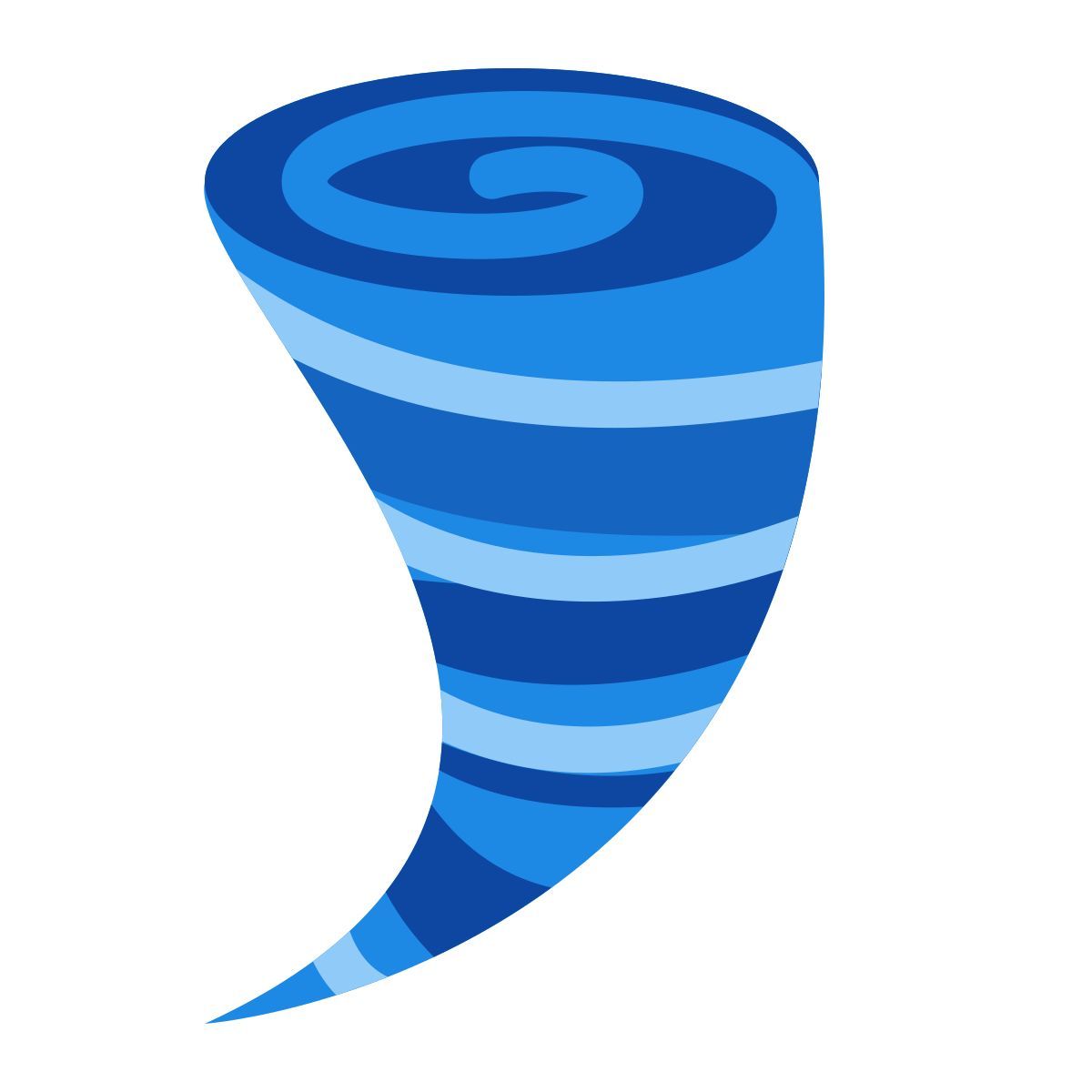 color style tornado icon