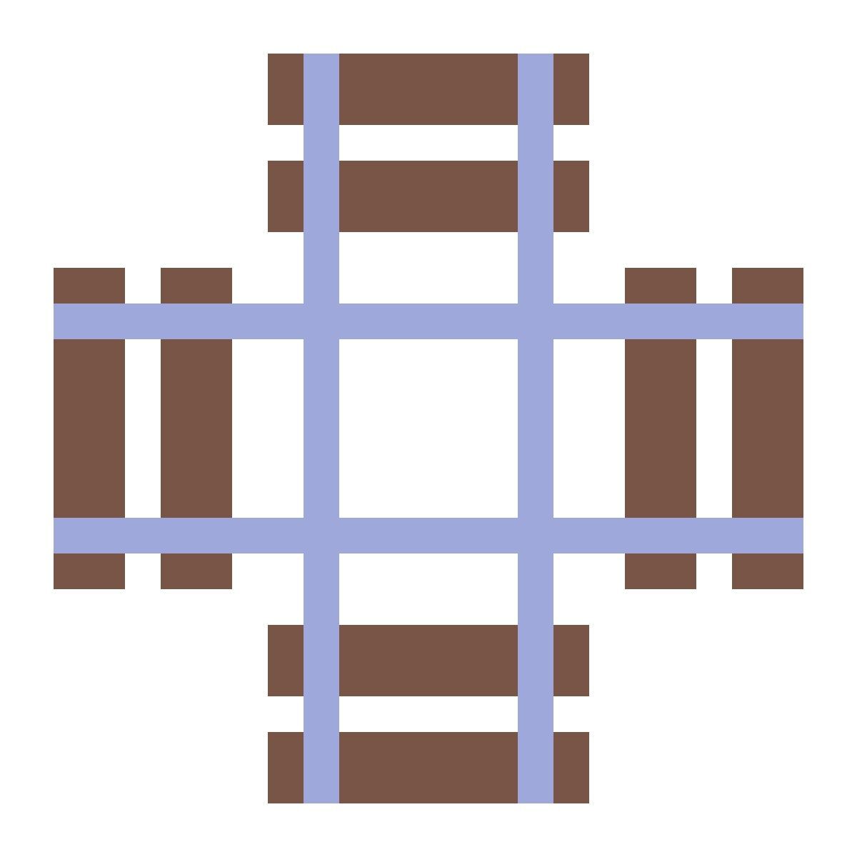 color style 교차로를 추적 icon