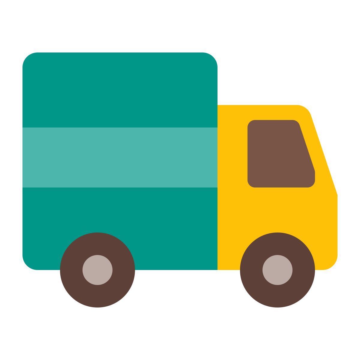 color style truck icon