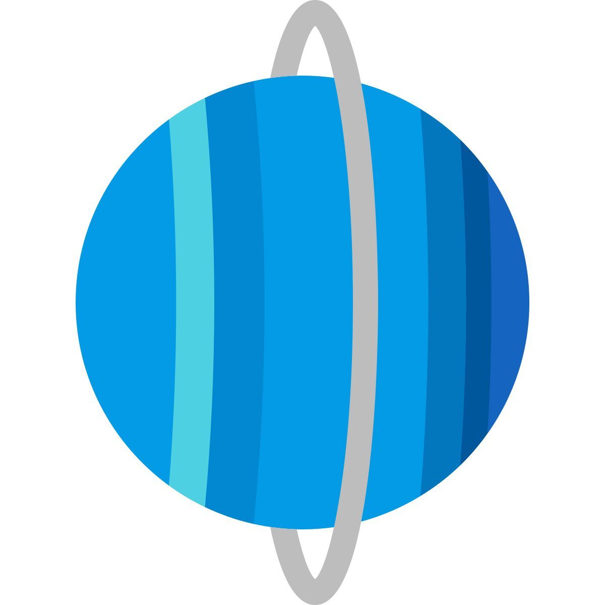 color style planeta urano icon