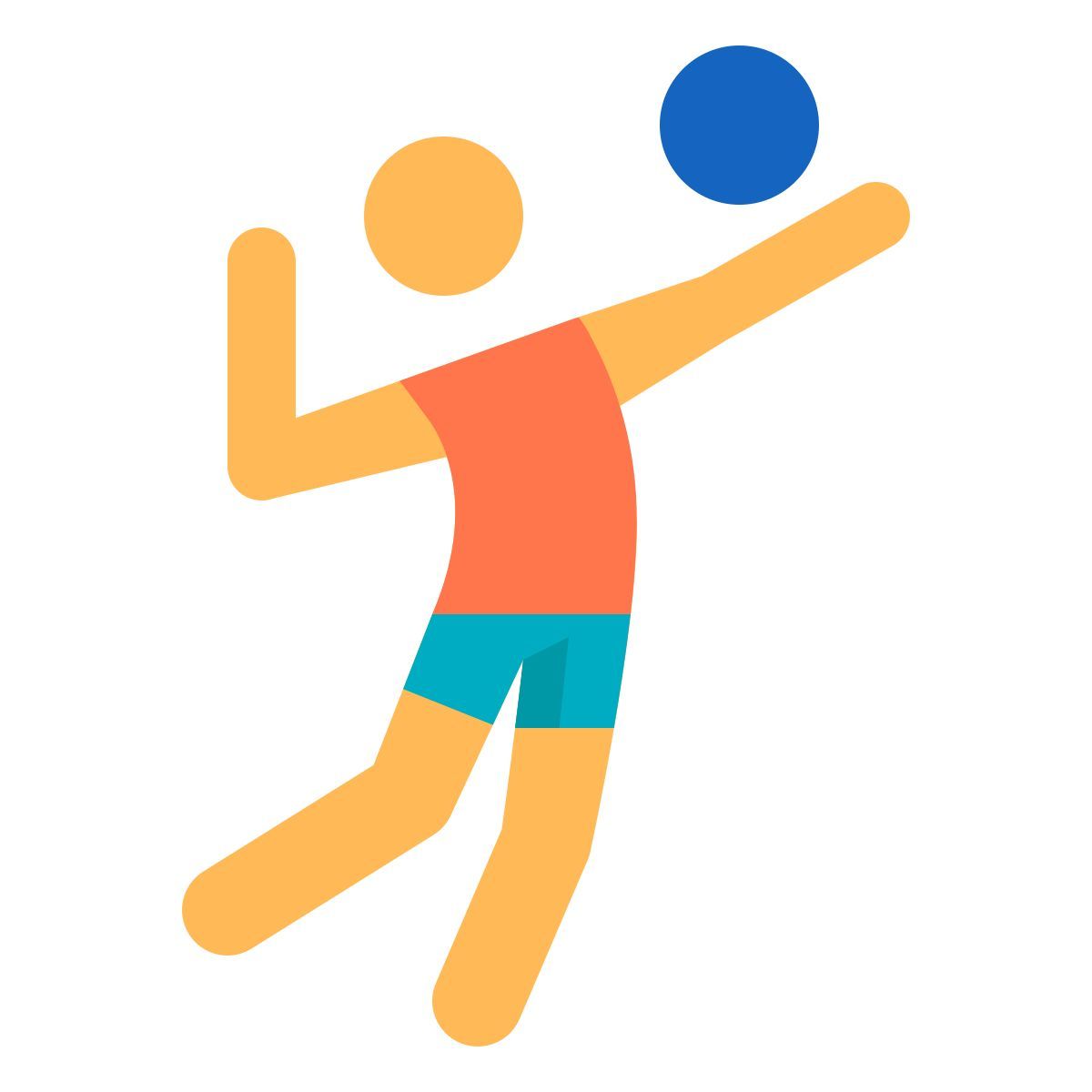 color style 排球2 icon