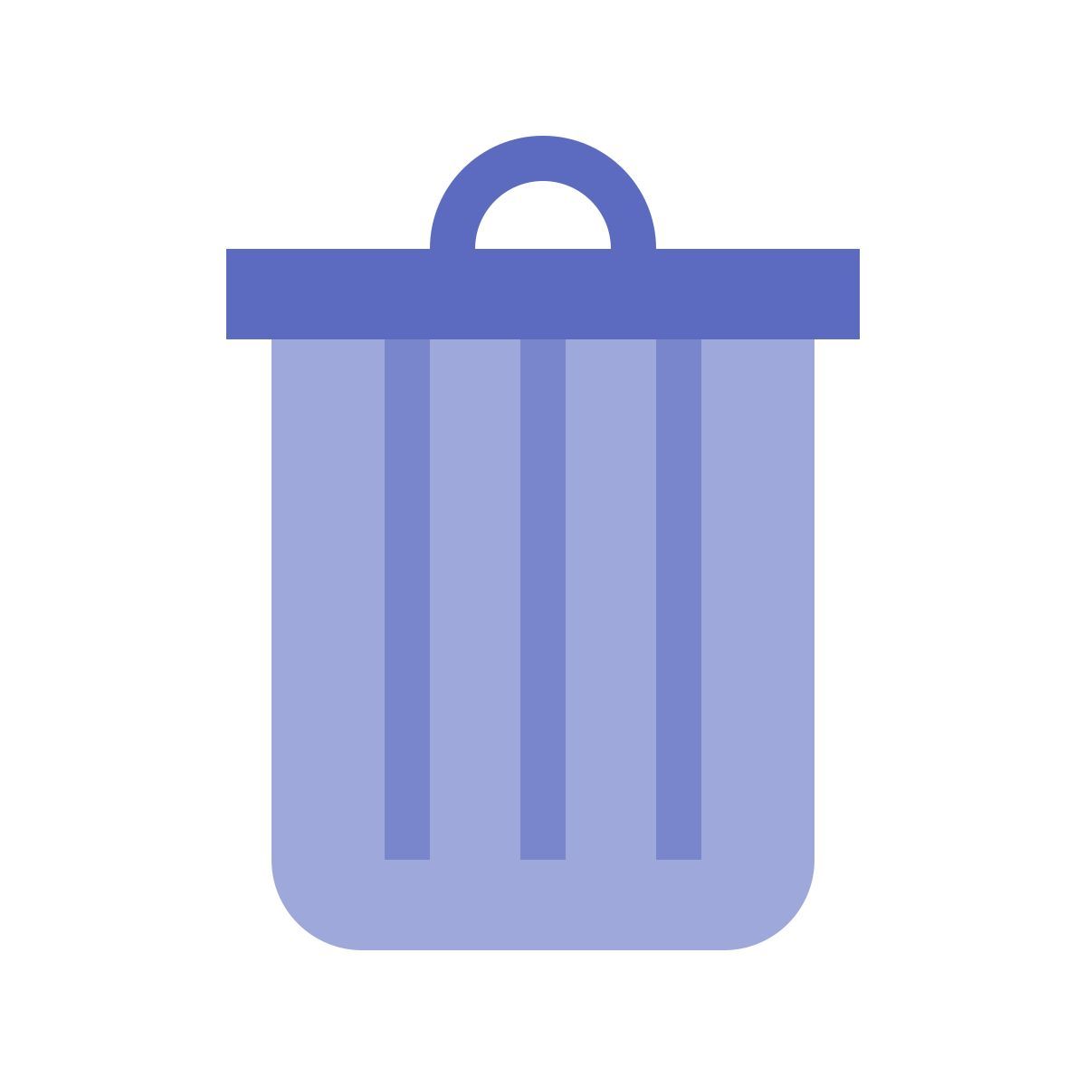 color style déchets icon