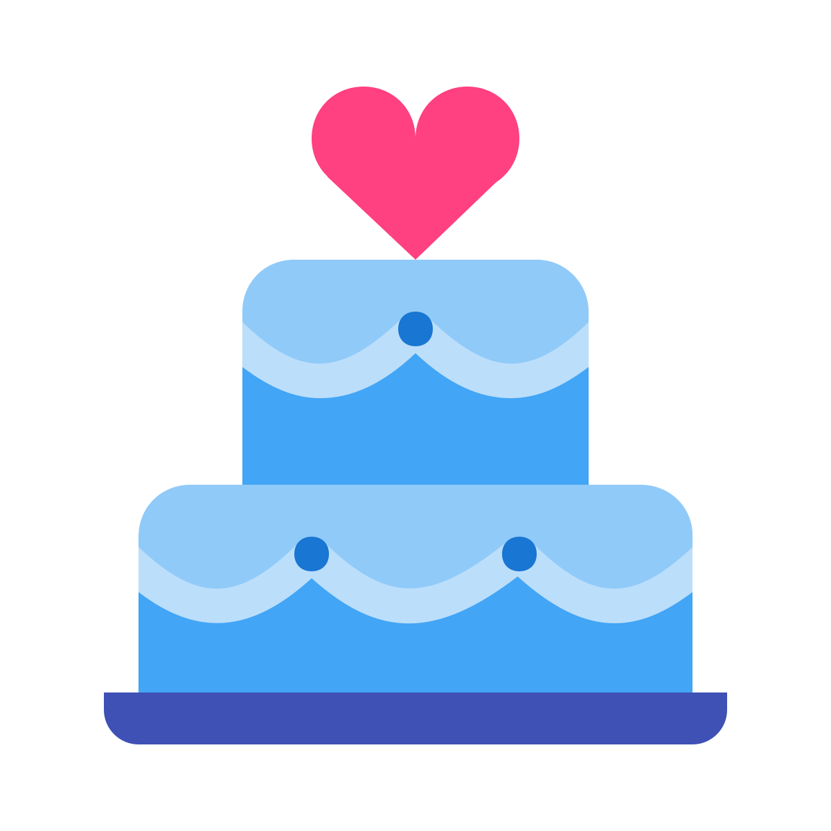 color style wedding cake  v2 icon