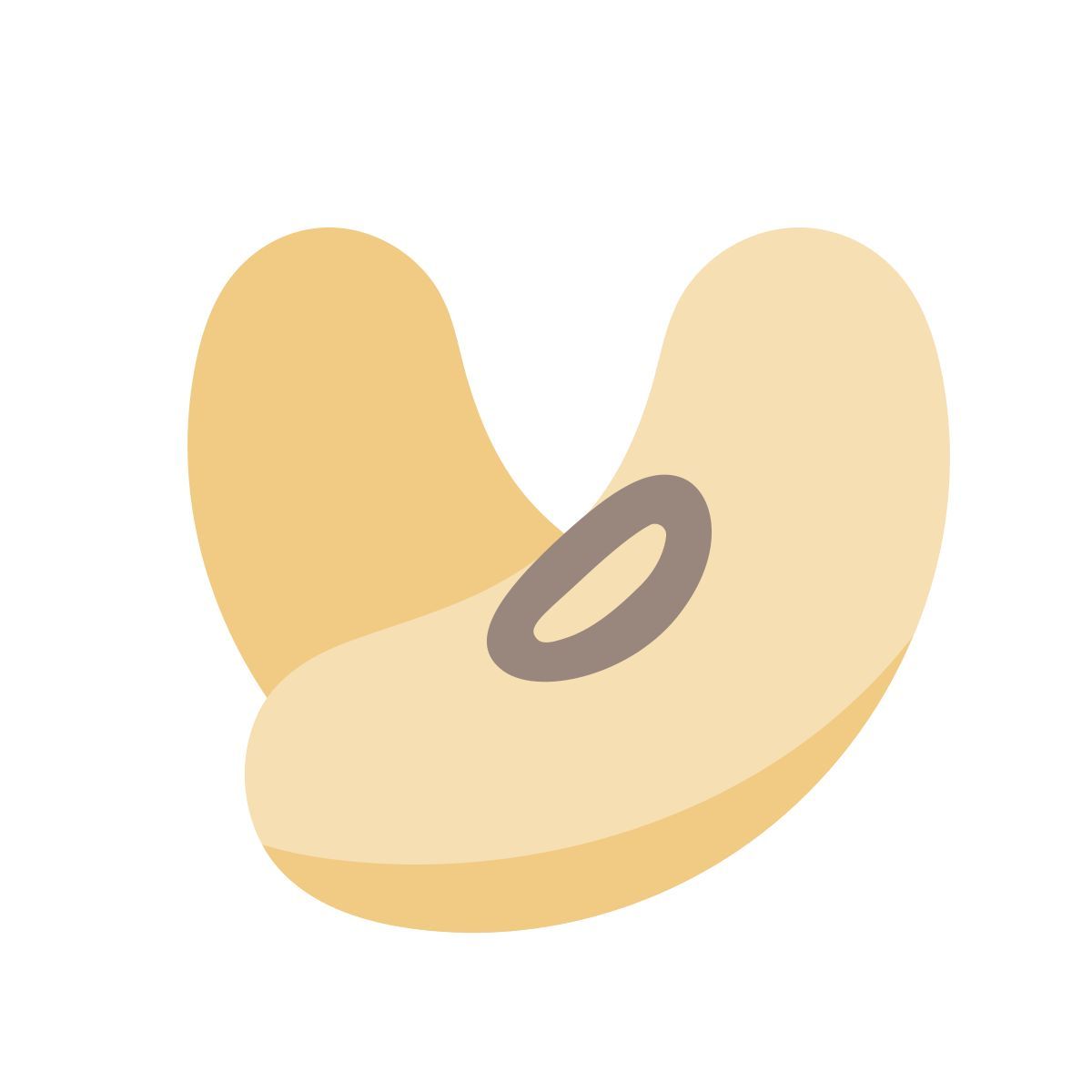 color style white beans icon