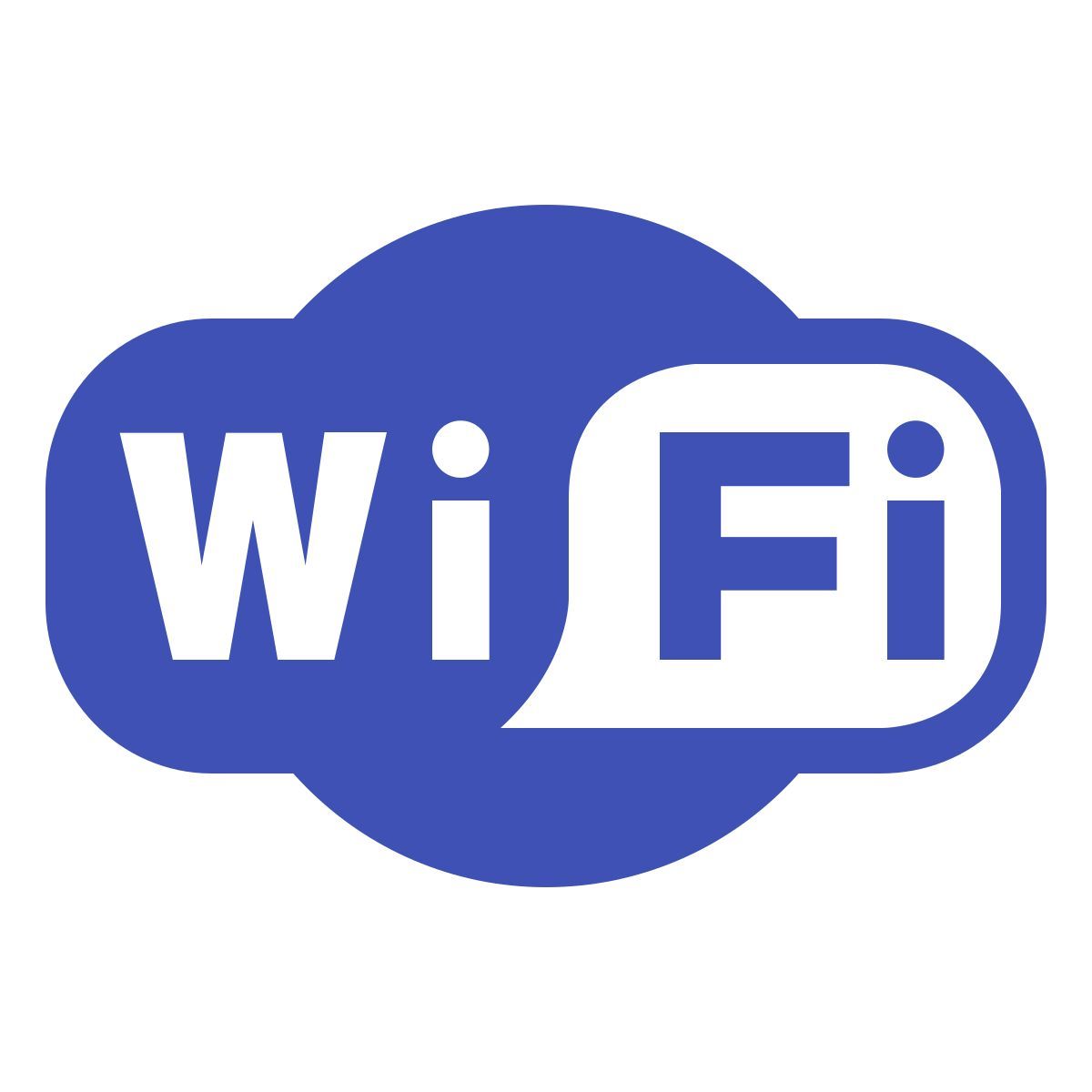 color style logo wi fi icon
