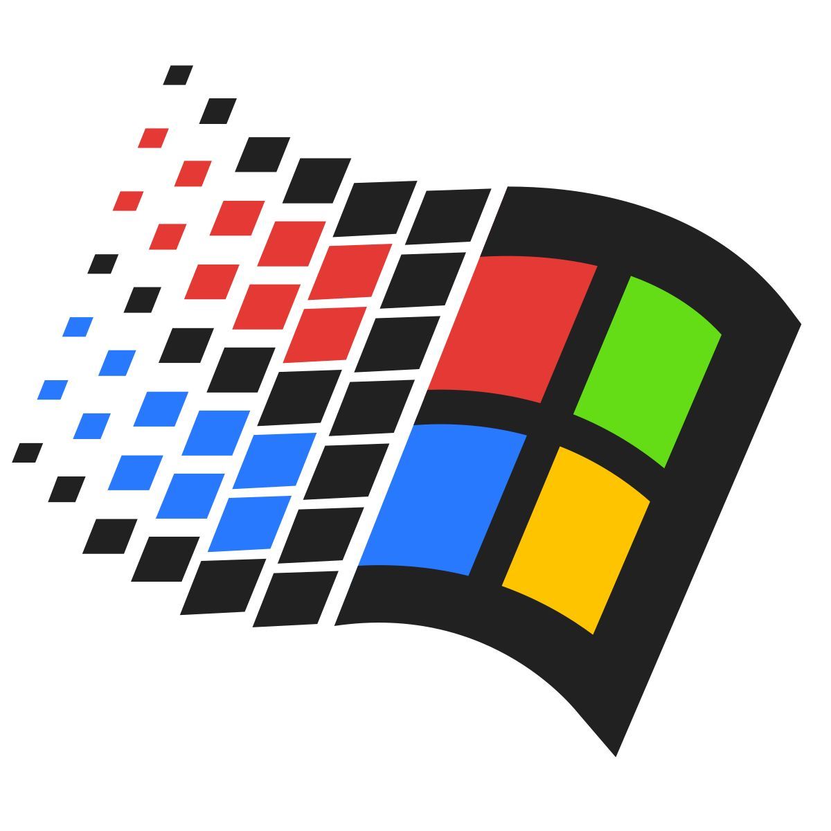 color style windows 95 icon