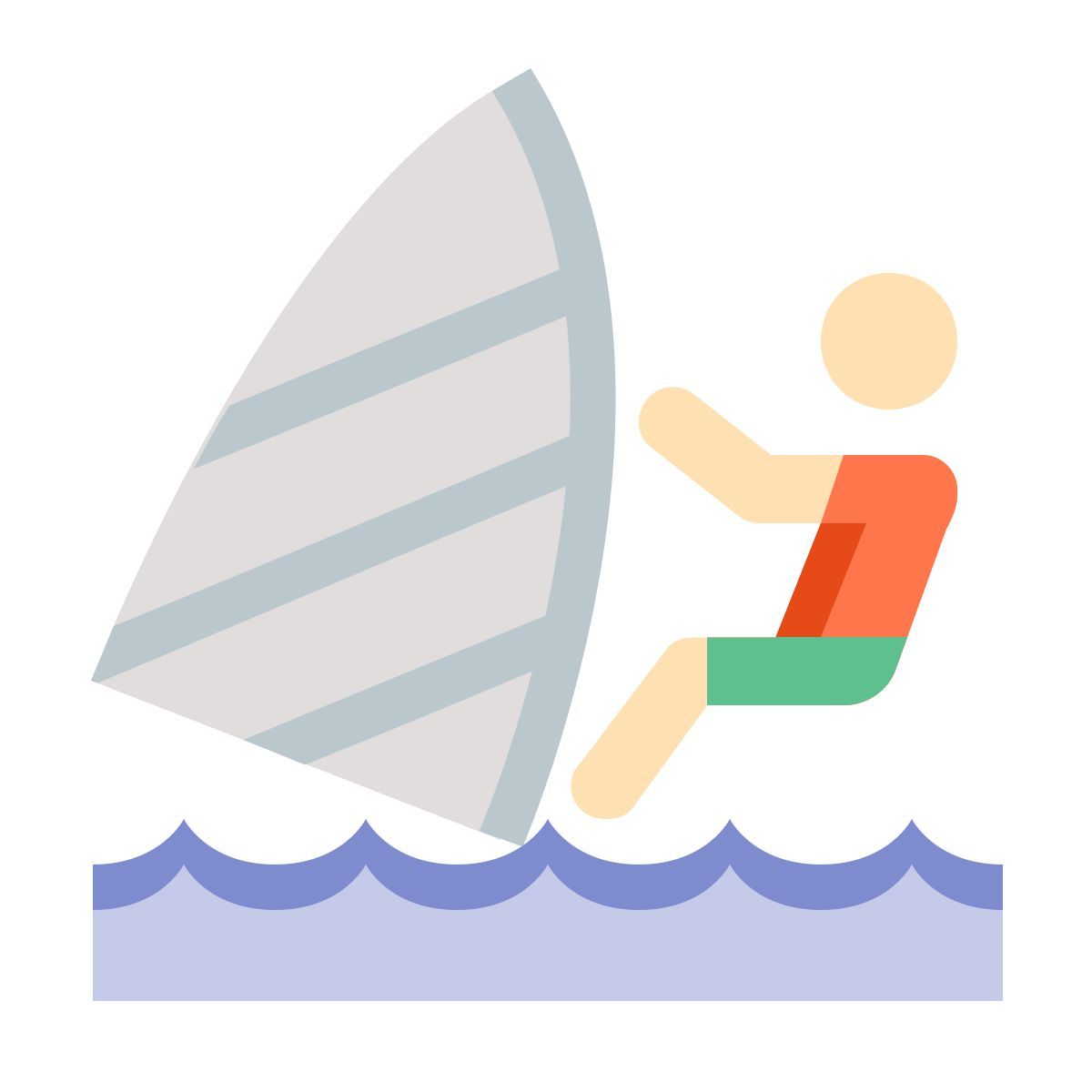 color style planche à voile icon