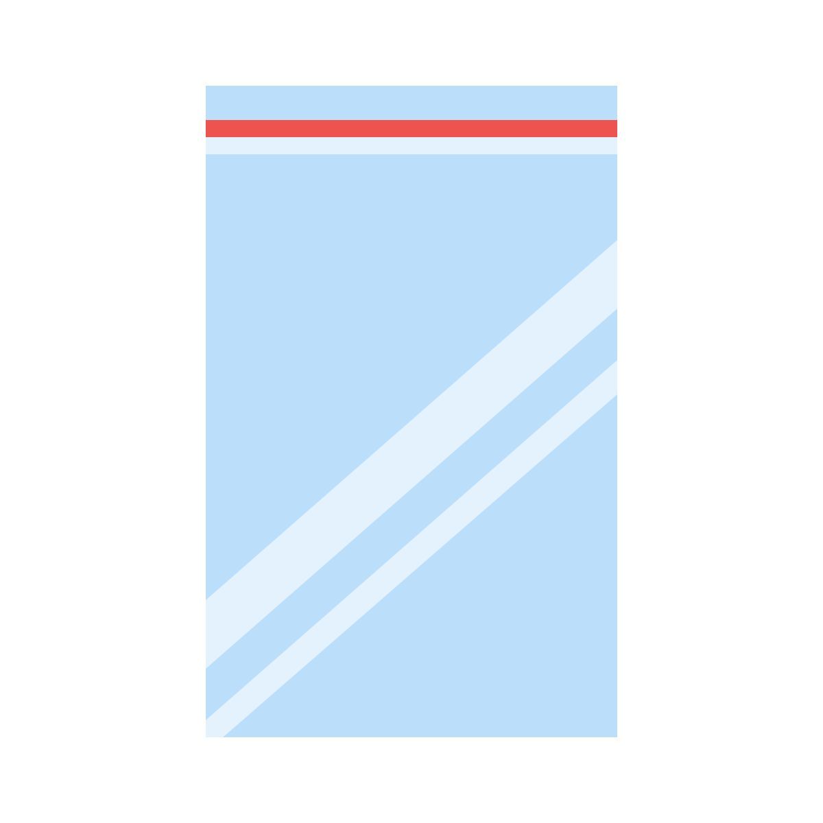 color style zip lock bag icon