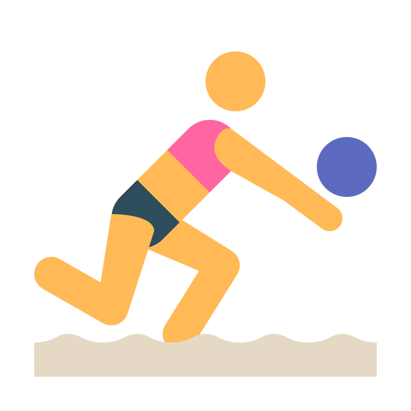 バレーボール のpngとsvgでのイラスト イメージ