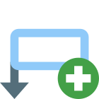 Insert Row icon in Color Style