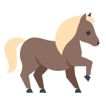 Pony icon in Color Style