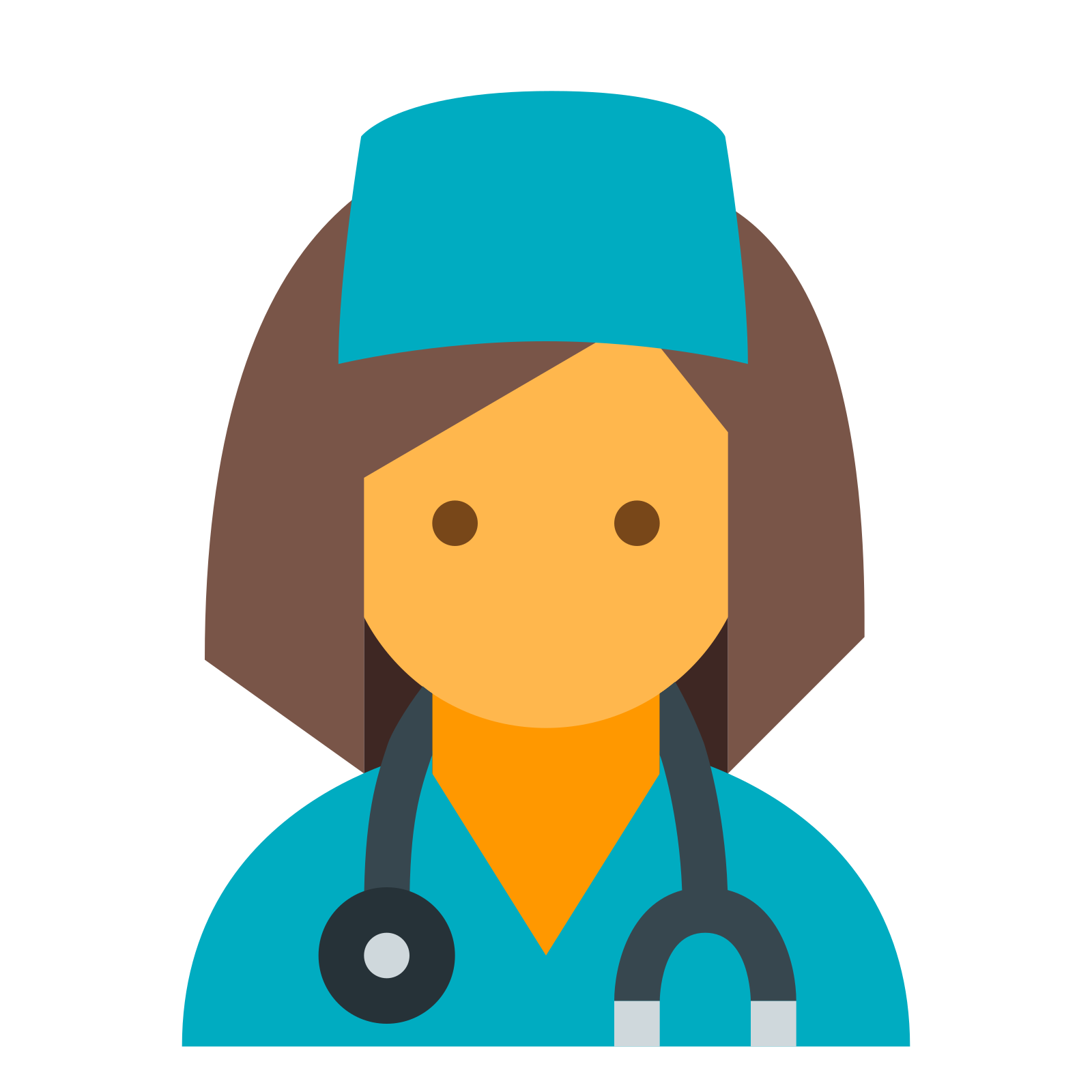 Doctor Female Icon - free download, PNG and vector