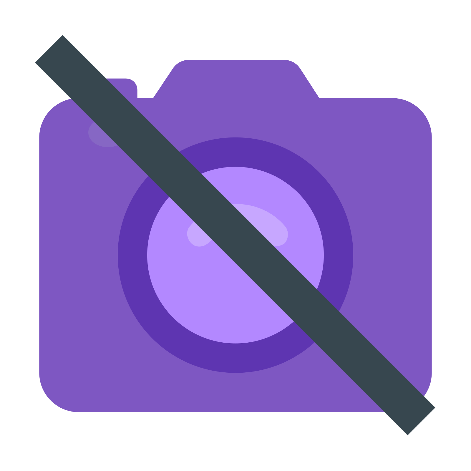 diagonally by an unbroken line in the universal symbol for "no"