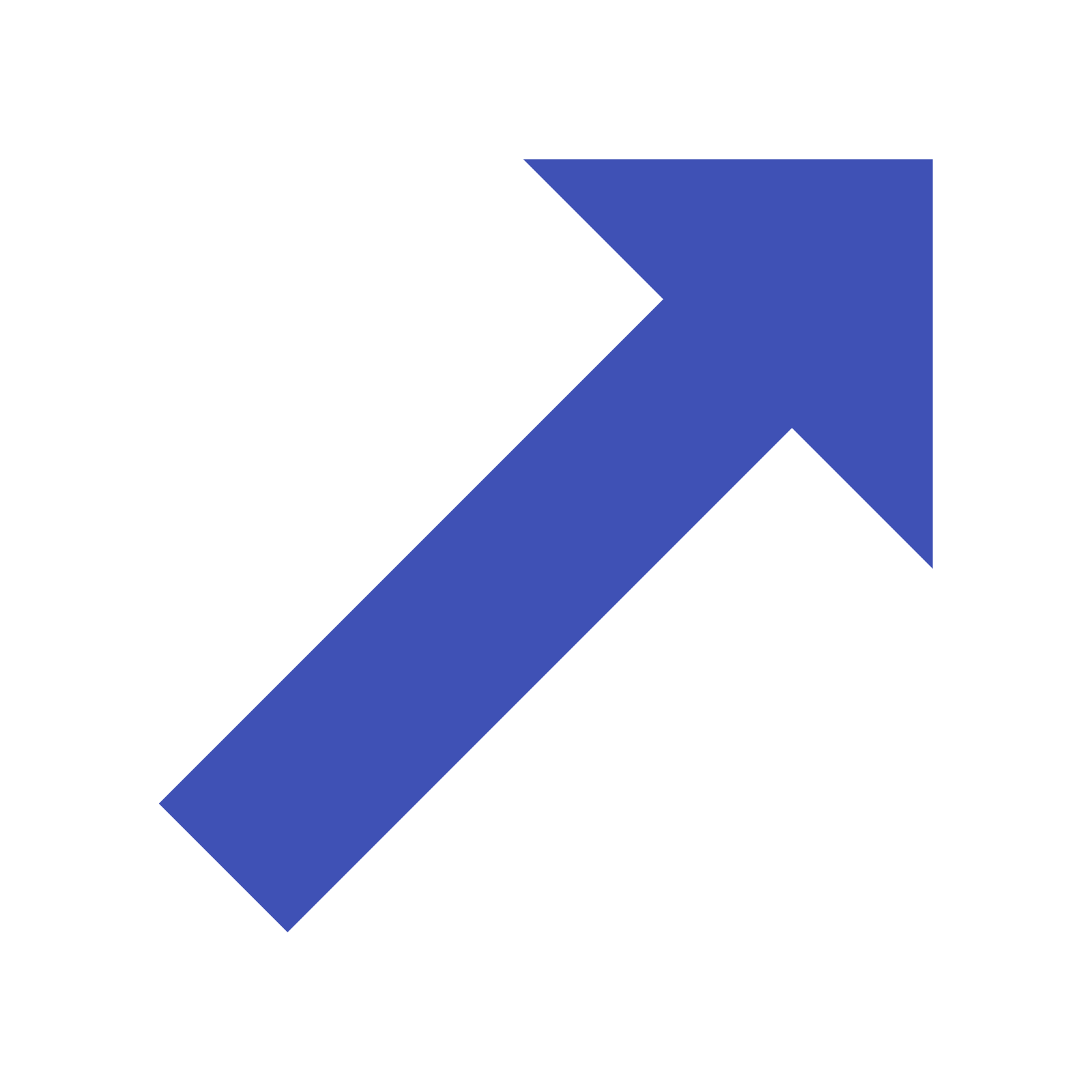 扁平风格的 右上 图标