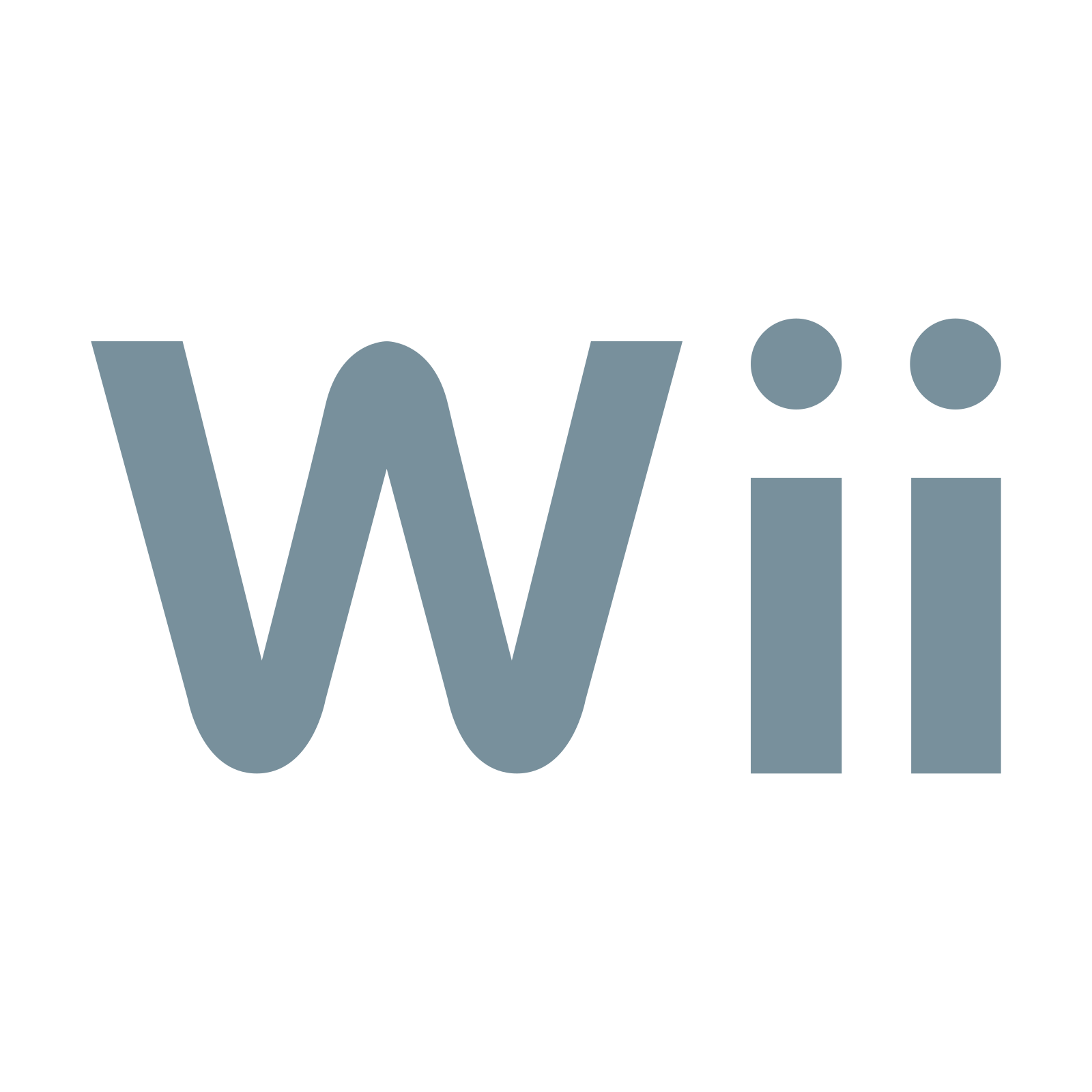 扁平风格的 wii游戏机 图标