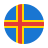 Aland Islands Circular icon