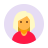 Женщина с типом кожи 3, в кружке icon