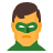 Зеленый фонарь DC icon