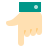 Hand Down Skin Type 1 icon