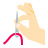 Hand Holding Needle Skin Type 1 icon