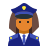 Policeman Female Skin Type 4 icon