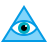 Символ третьего глаза icon