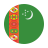 Turkmenistan Circular icon