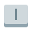 Vertical Line Key icon