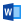 Word document icon