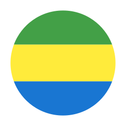 Gabon Republic flag