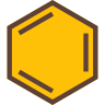 benzene ring icon